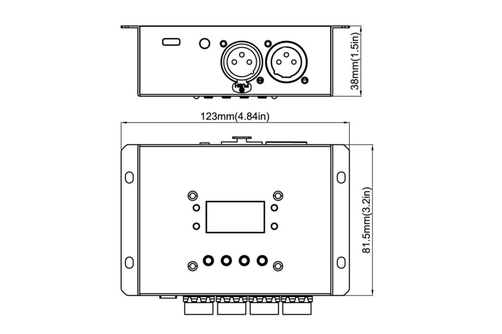 Event Lighting DMXRT4A - DMX and Audio Recorder/Trigger - Image 11