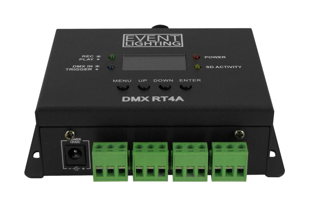 Event Lighting DMXRT4A - DMX and Audio Recorder/Trigger - Image 2