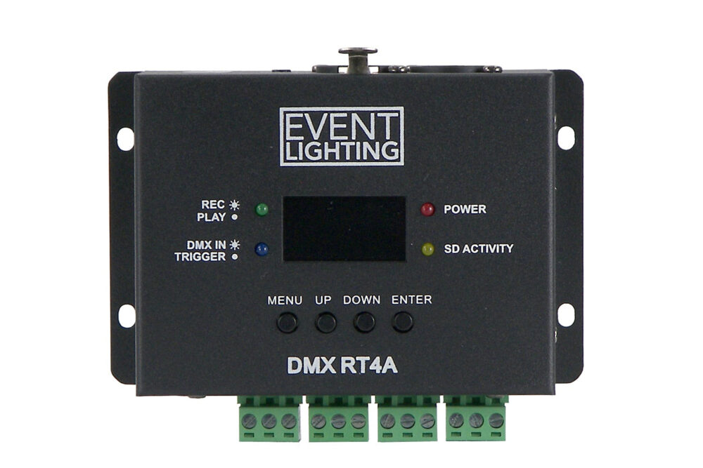 Event Lighting DMXRT4A - DMX and Audio Recorder/Trigger - Image 4