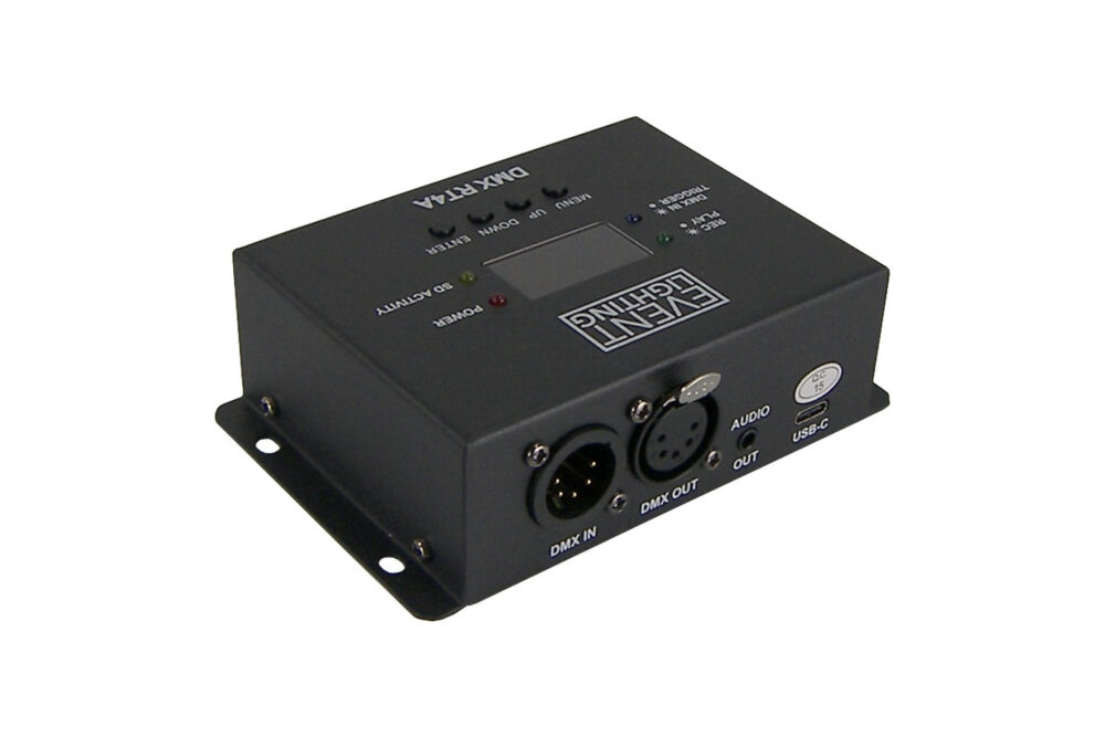 Event Lighting DMXRT4A - DMX and Audio Recorder/Trigger - Image 12
