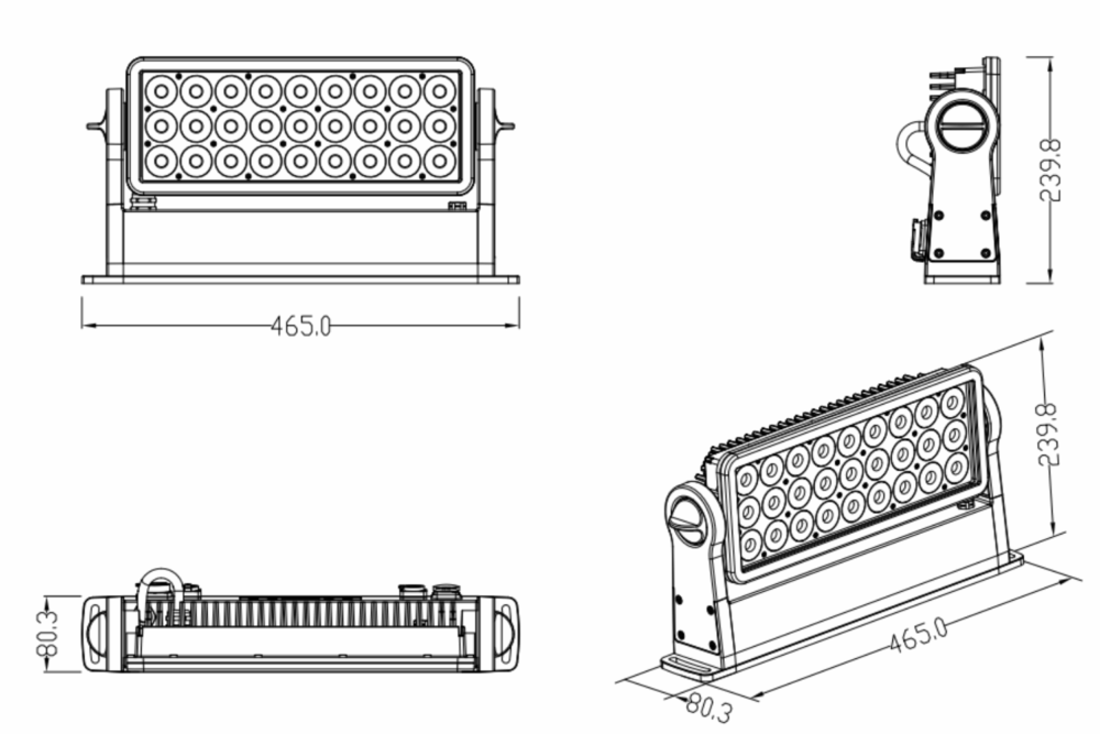 Event Lighting DELUGE27X15 - Outdoor RGBW Wash - Image 11