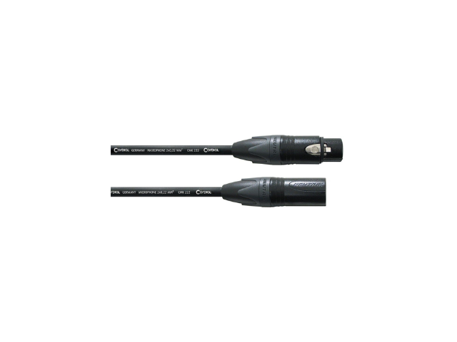 Cordial Select NEUTRIK XLR Female Black to XLR Male Black Cable (10m)