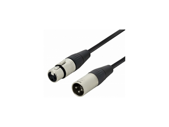 3 PIN XLR Male to XLR Female Signal Lead (5 Meter) Professional Audio Signal leads