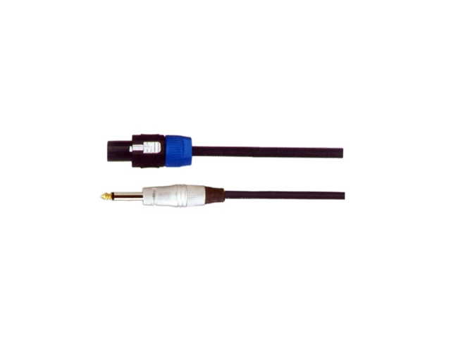SoundKing MSMJSL5 NL4-M Speakon to TS-M 6.35mm Jack 2 Core Speaker Lead (5m)