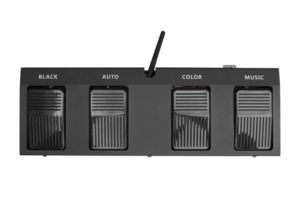 Event Lighting Lite PARBAR4QUAD - Par Bar with 4 Heads of 5x 8W RGBW and Wireless Foot Controller - Image 7