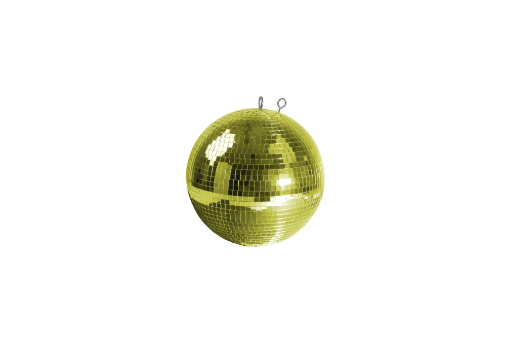 MB12G - Mirror ball - 12" (30cm) - Gold