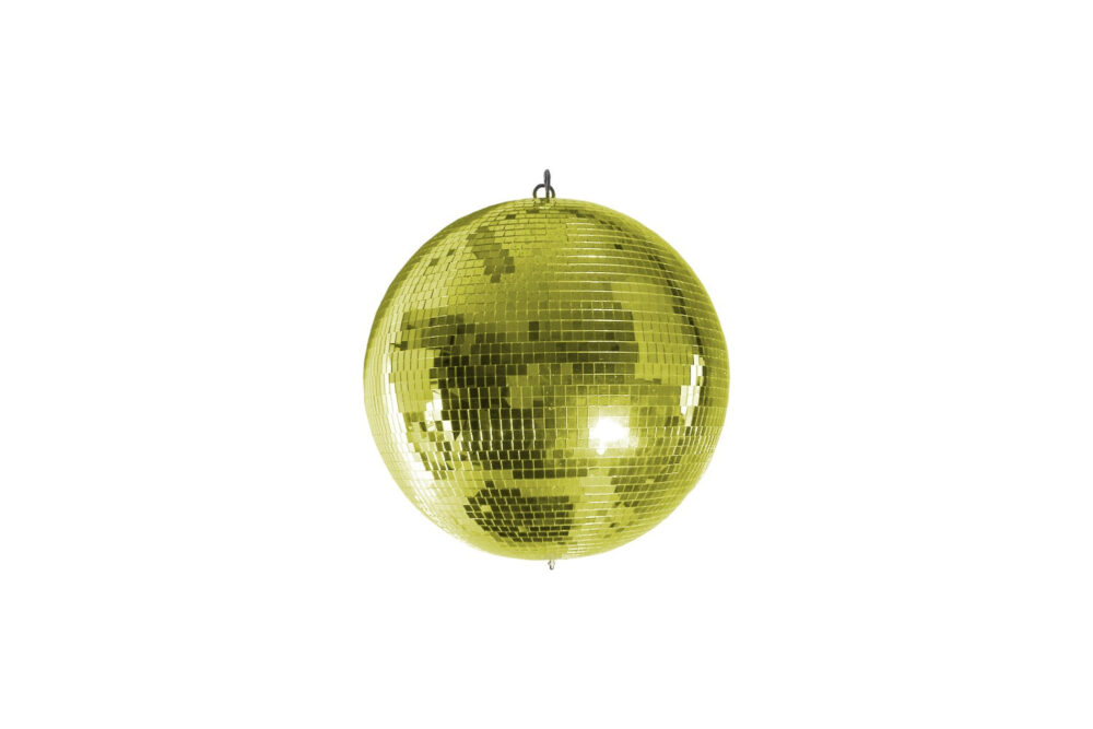 MB16G - Mirror ball - 16" (40cm) - Gold