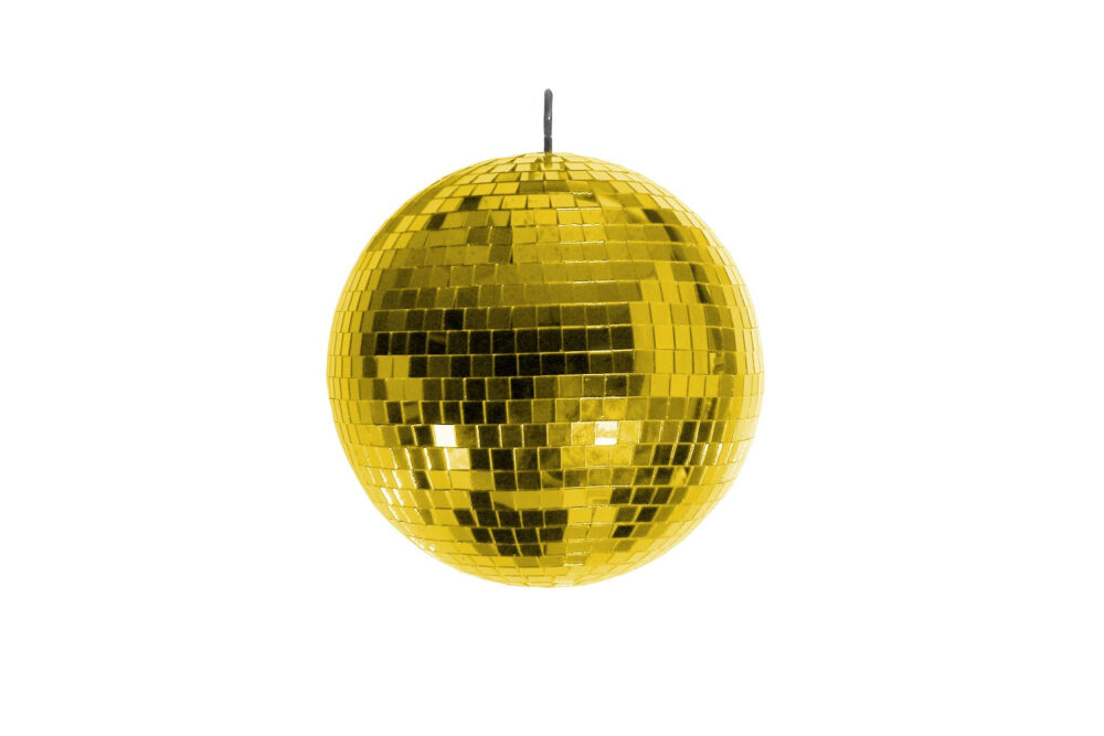 MB08G - Mirror ball - 8" (20cm) - Gold - Image 3