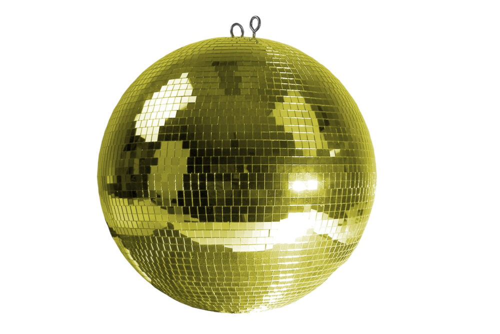 MB16G - Mirror ball - 16" (40cm) - Gold - Image 3