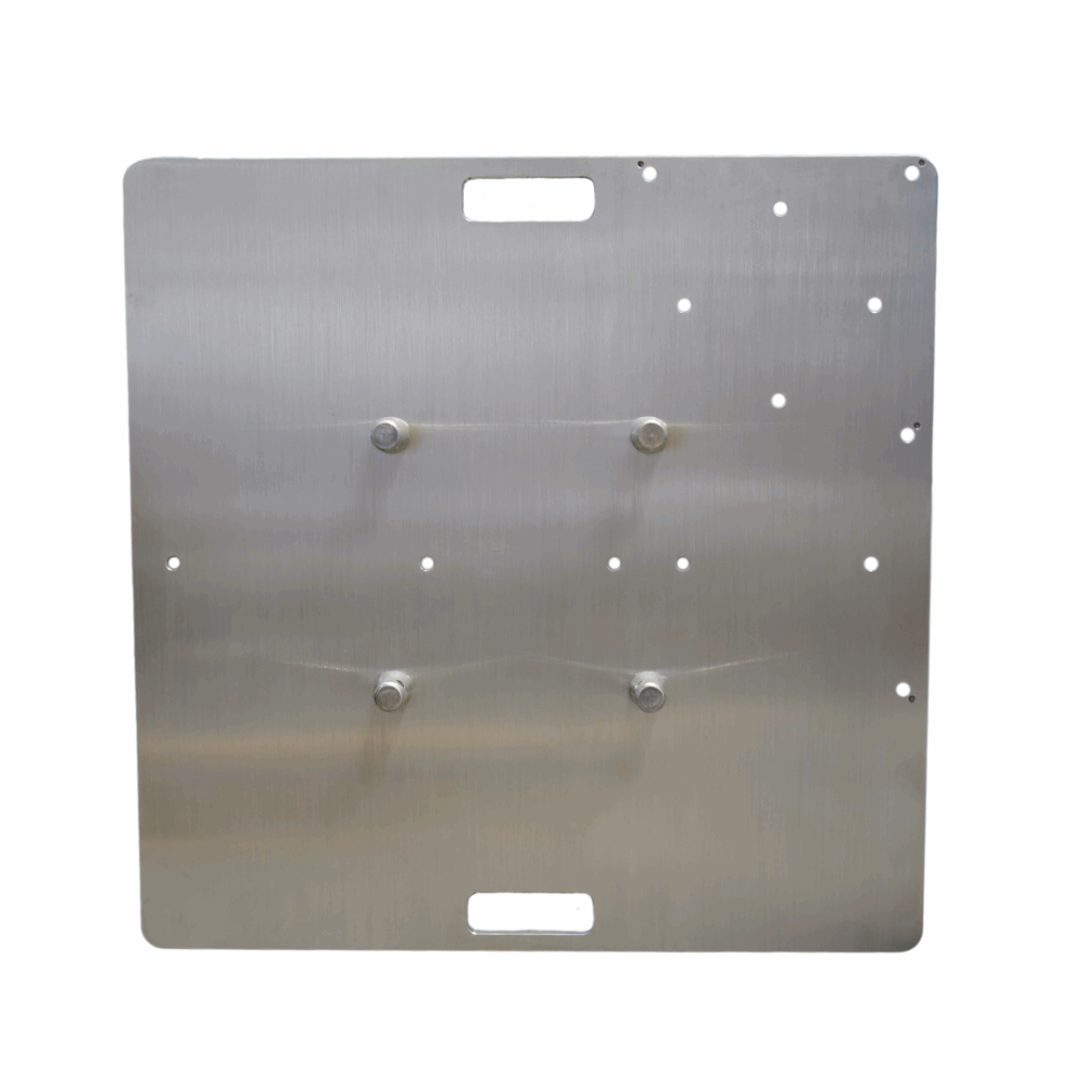 TB750A - 290mm Aluminium Spigot Box Truss Base Plate (750mm) - Image 2