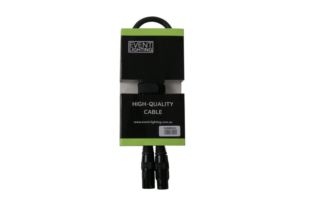 XLR5M5F0.5 - 0.5M XLR 5 pin