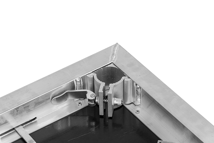 ST1206 - 1.22m x 0.61m Stage Top with rail lock system & recessed stage skirt velcro - Image 8