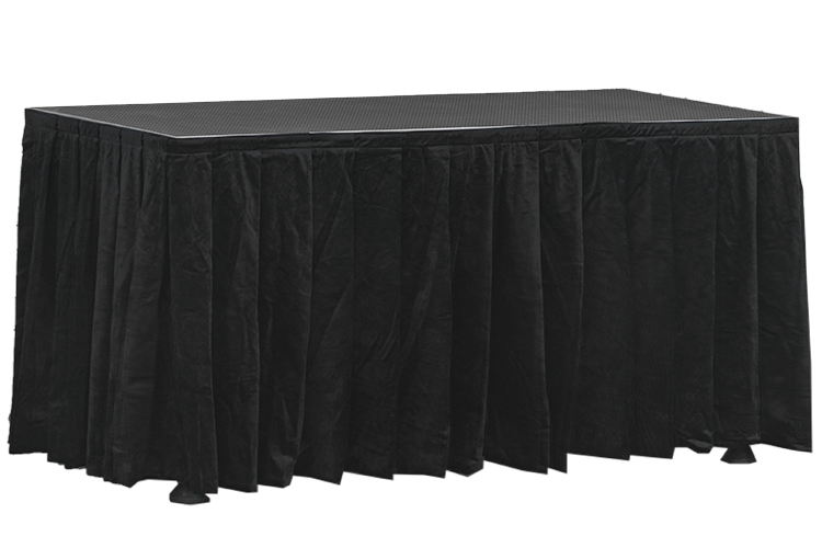 ST1206 - 1.22m x 0.61m Stage Top with rail lock system & recessed stage skirt velcro - Image 13